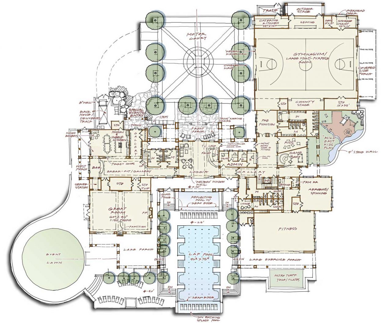 The Lakehouse at Towne Lake INsite Architecture